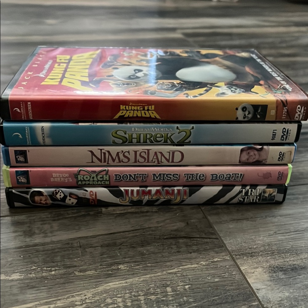 Lot of five DVD’s